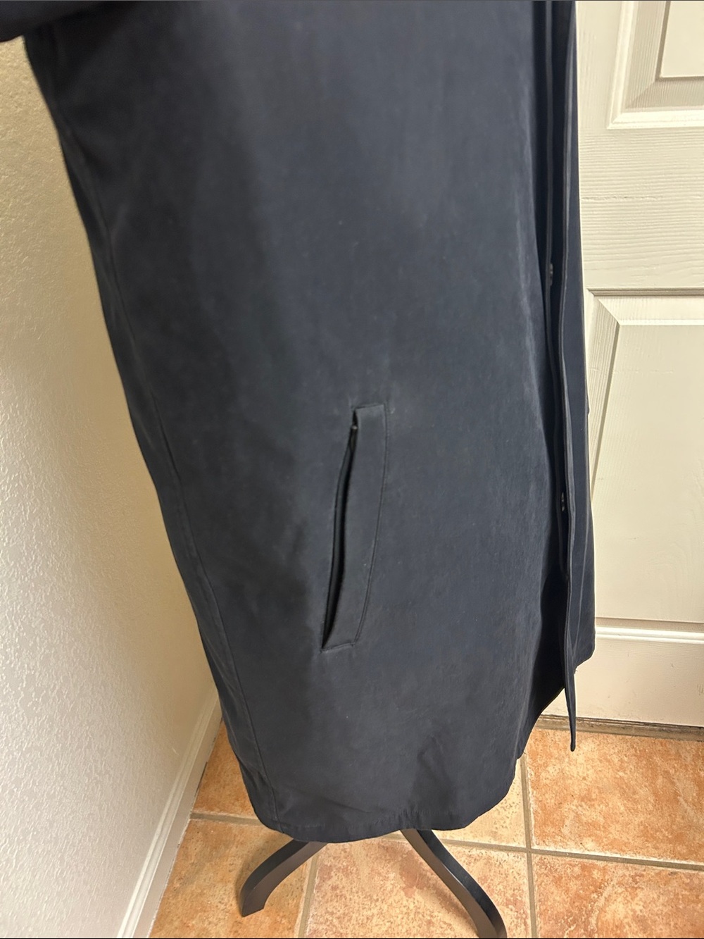 Duomo Couture Jacket Large black polyester/nylon blend with detachable liner - Picture 3 of 12